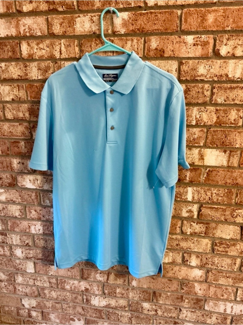 Light Blue Men's Polo Shirt Ben Hogan Large Golf Polo